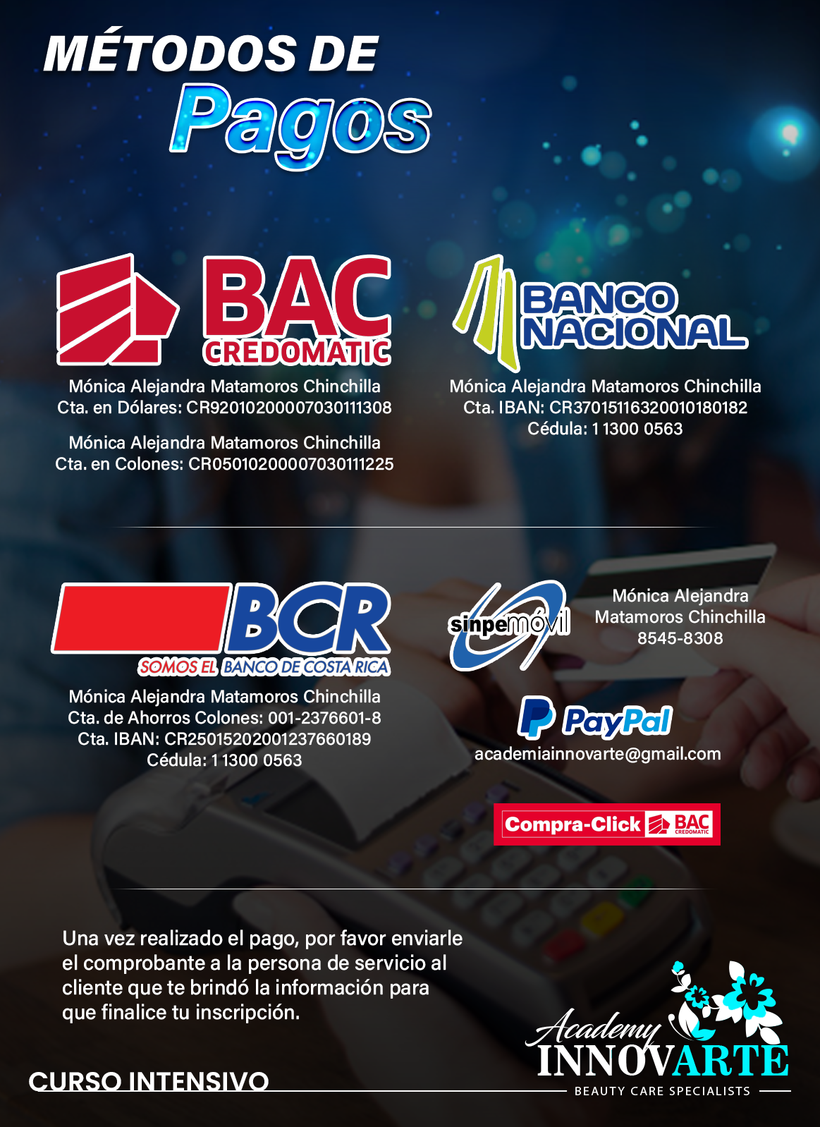 Métodos de pagos