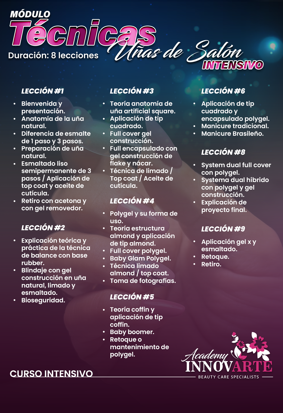 Técnicas Uñas de Salón