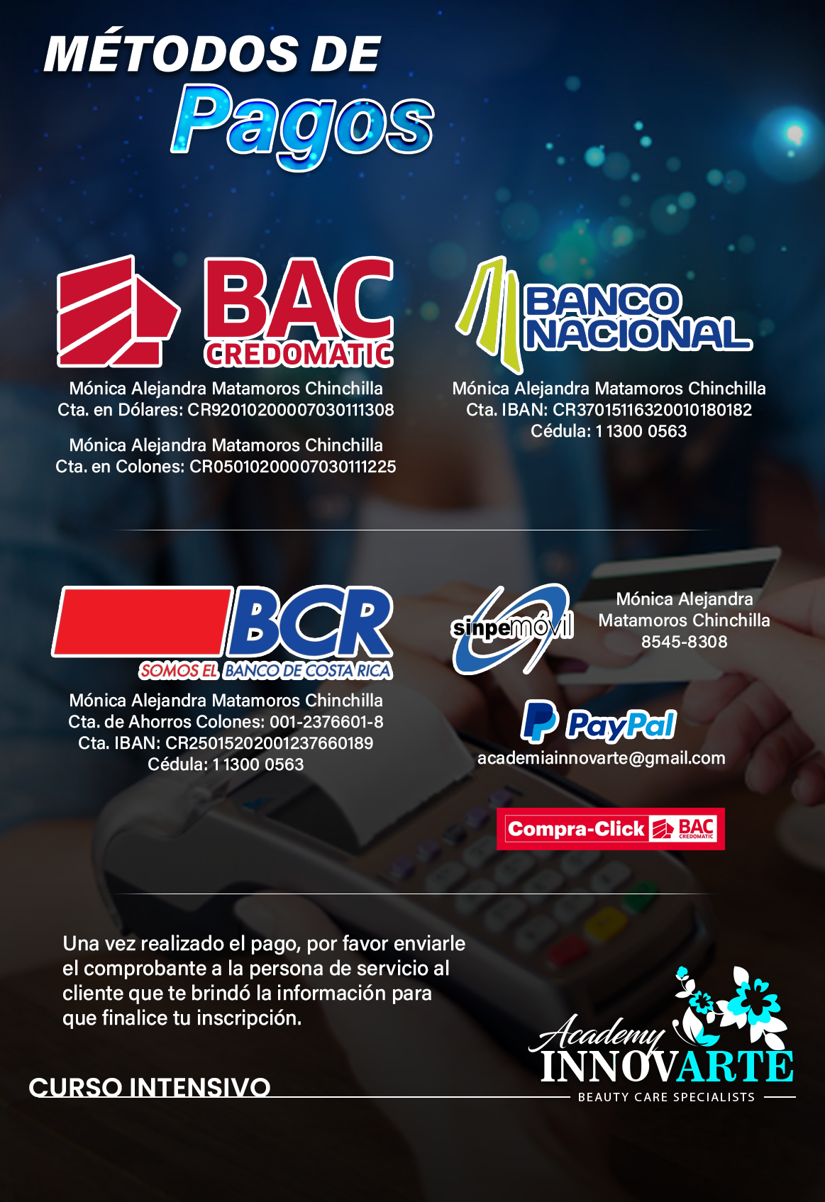 Métodos de pagos