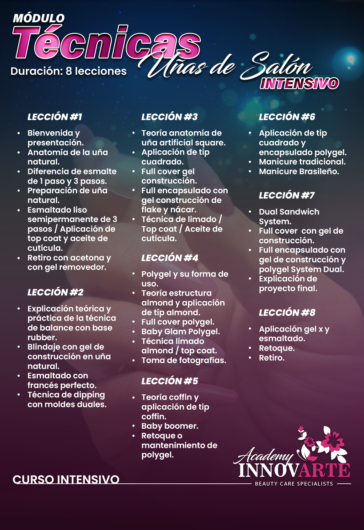 Técnicas Uñas de Salón